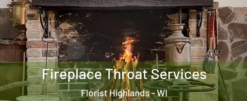 Fireplace Throat Services Florist Highlands - WI