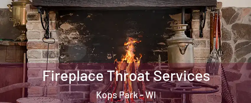 Fireplace Throat Services Kops Park - WI