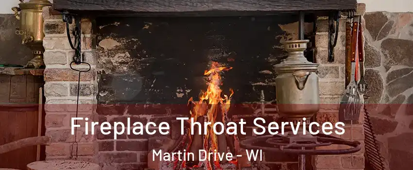 Fireplace Throat Services Martin Drive - WI