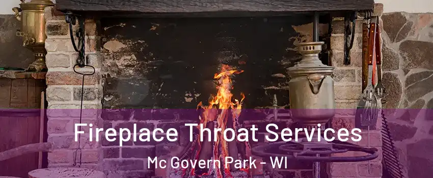 Fireplace Throat Services Mc Govern Park - WI