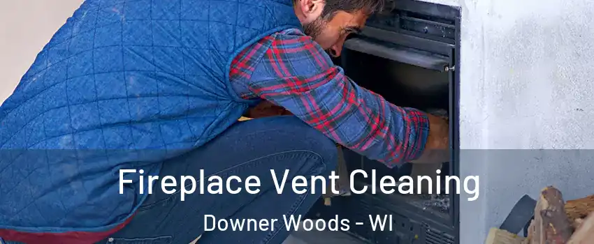 Fireplace Vent Cleaning Downer Woods - WI