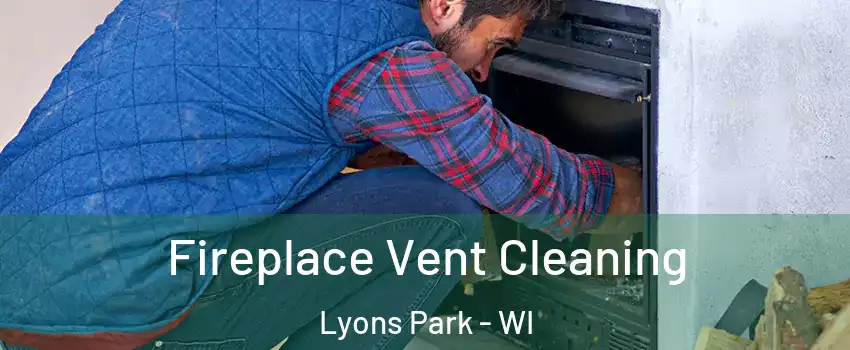 Fireplace Vent Cleaning Lyons Park - WI