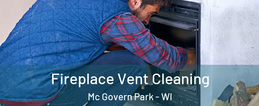 Fireplace Vent Cleaning Mc Govern Park - WI