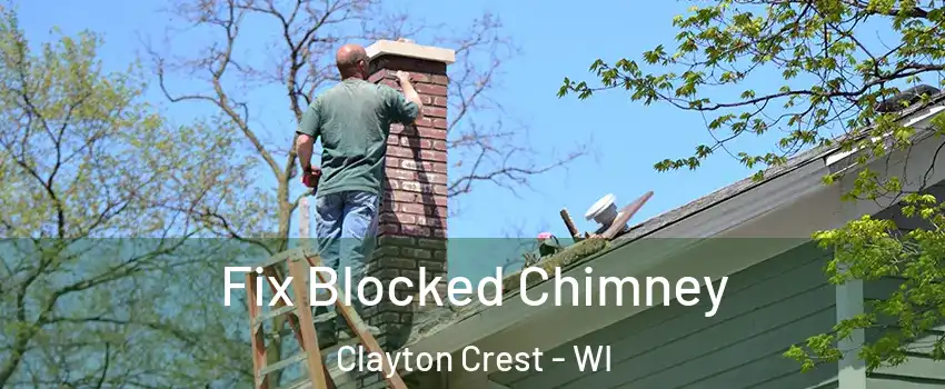 Fix Blocked Chimney Clayton Crest - WI