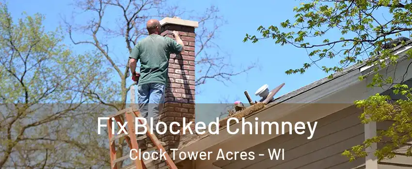 Fix Blocked Chimney Clock Tower Acres - WI