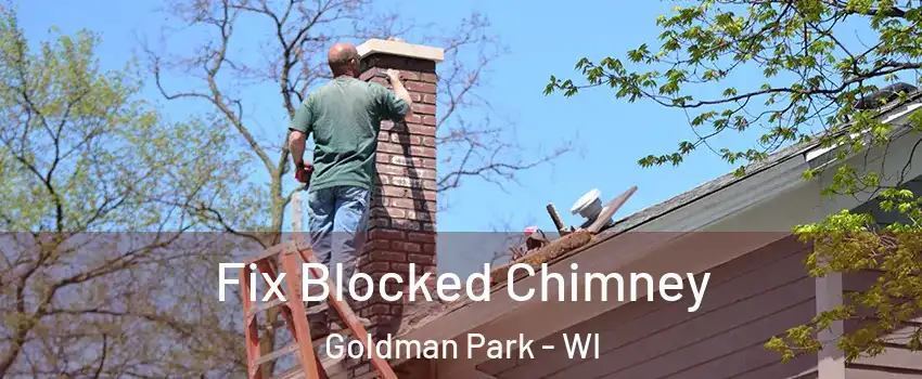 Fix Blocked Chimney Goldman Park - WI