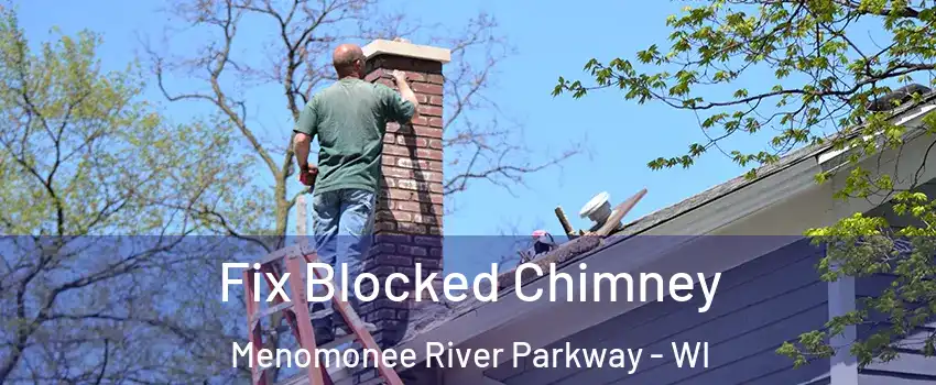 Fix Blocked Chimney Menomonee River Parkway - WI