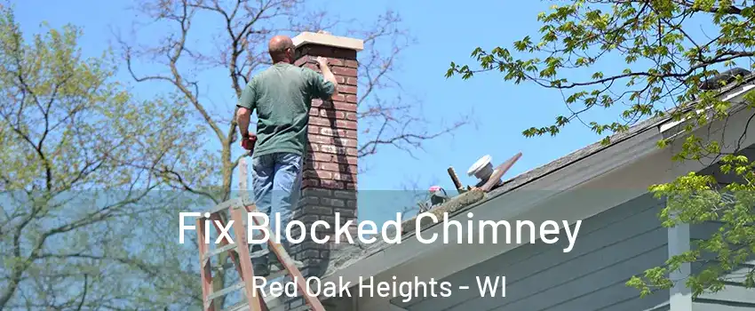 Fix Blocked Chimney Red Oak Heights - WI