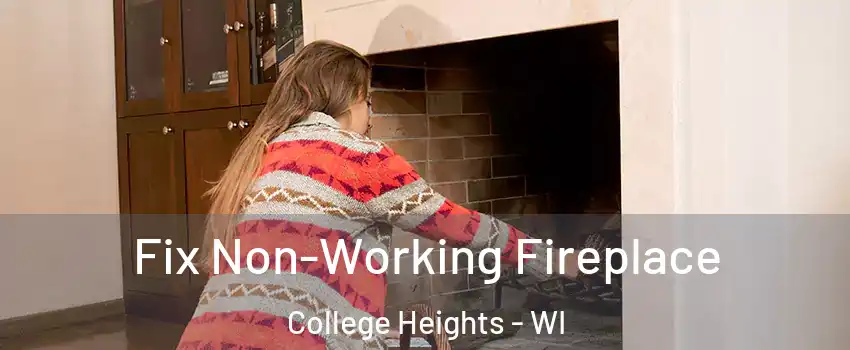 Fix Non-Working Fireplace College Heights - WI