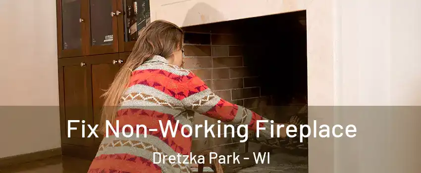 Fix Non-Working Fireplace Dretzka Park - WI