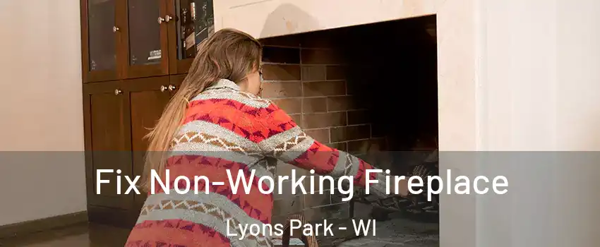 Fix Non-Working Fireplace Lyons Park - WI