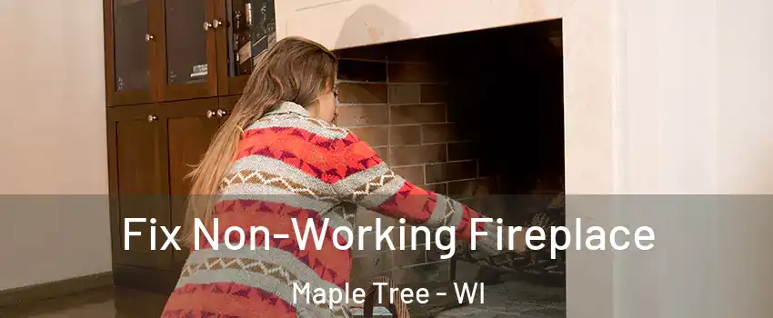 Fix Non-Working Fireplace Maple Tree - WI