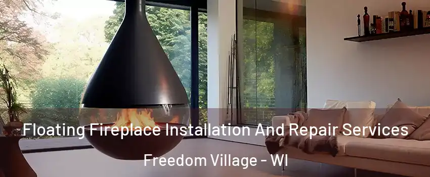 Floating Fireplace Installation And Repair Services Freedom Village - WI