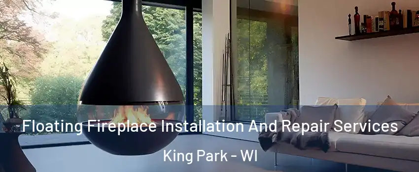 Floating Fireplace Installation And Repair Services King Park - WI