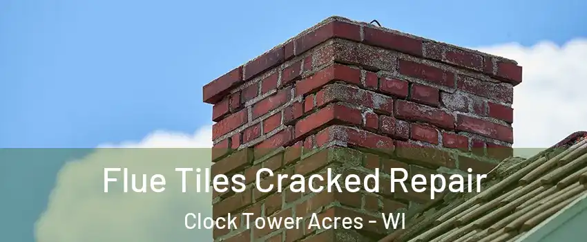 Flue Tiles Cracked Repair Clock Tower Acres - WI