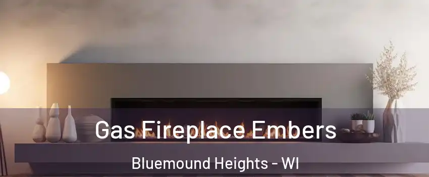 Gas Fireplace Embers Bluemound Heights - WI