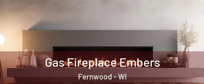 Gas Fireplace Embers Fernwood - WI