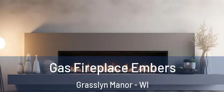 Gas Fireplace Embers Grasslyn Manor - WI