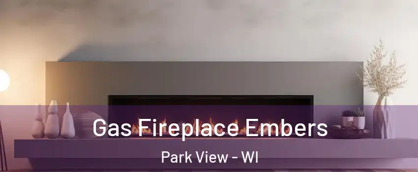 Gas Fireplace Embers Park View - WI