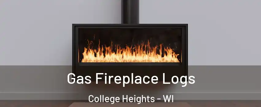 Gas Fireplace Logs College Heights - WI