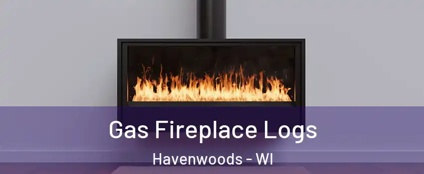 Gas Fireplace Logs Havenwoods - WI