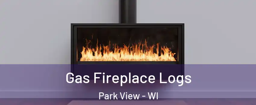 Gas Fireplace Logs Park View - WI