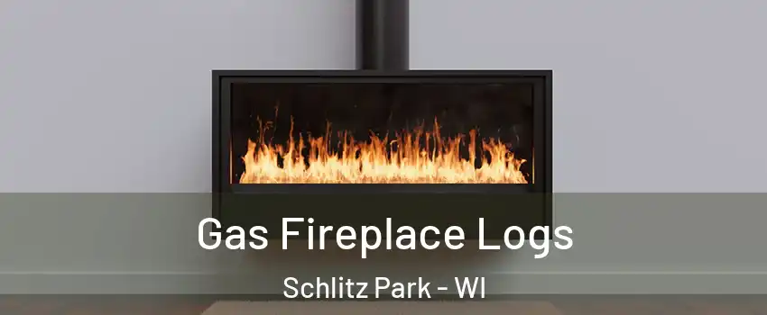 Gas Fireplace Logs Schlitz Park - WI