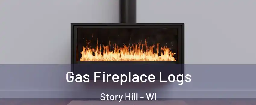 Gas Fireplace Logs Story Hill - WI