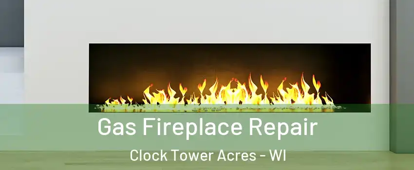 Gas Fireplace Repair Clock Tower Acres - WI