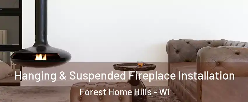 Hanging & Suspended Fireplace Installation Forest Home Hills - WI