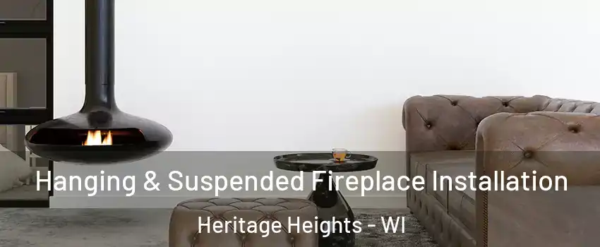 Hanging & Suspended Fireplace Installation Heritage Heights - WI