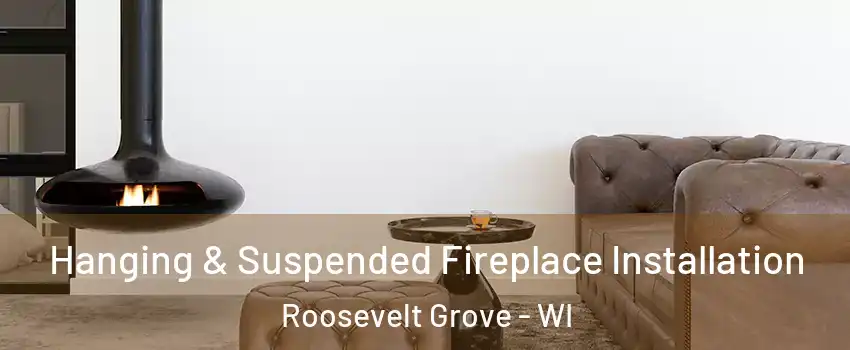 Hanging & Suspended Fireplace Installation Roosevelt Grove - WI