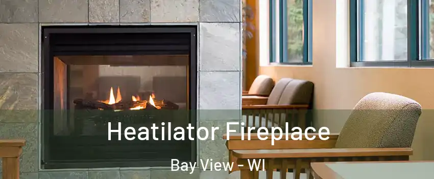 Heatilator Fireplace Bay View - WI