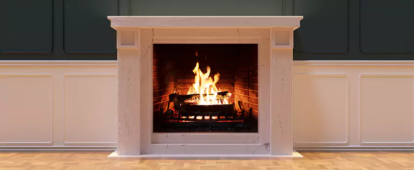 Open Flame Wood-Burning Fireplace Installation Services in Golden Valley, Wisconsin