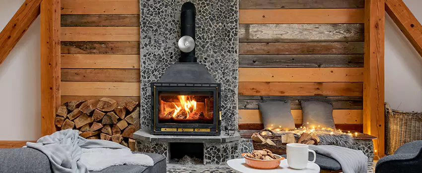 Thelin Hearth Products Direct Vent Gas Stove Fireplace Inspection in Menomonee River Valley, Wisconsin