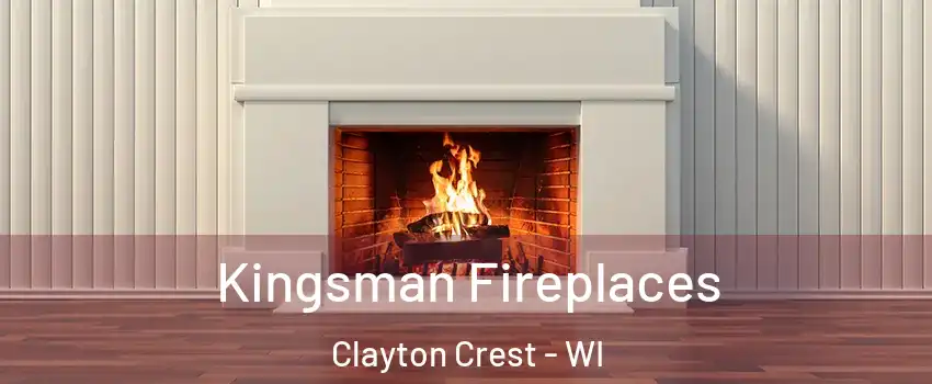 Kingsman Fireplaces Clayton Crest - WI