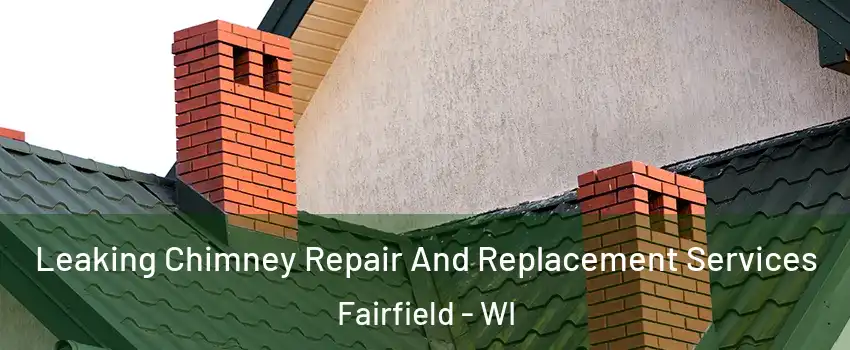 Leaking Chimney Repair And Replacement Services Fairfield - WI