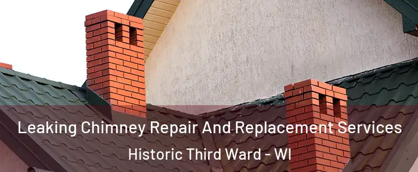 Leaking Chimney Repair And Replacement Services Historic Third Ward - WI