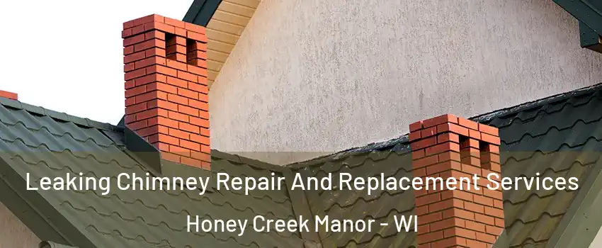 Leaking Chimney Repair And Replacement Services Honey Creek Manor - WI