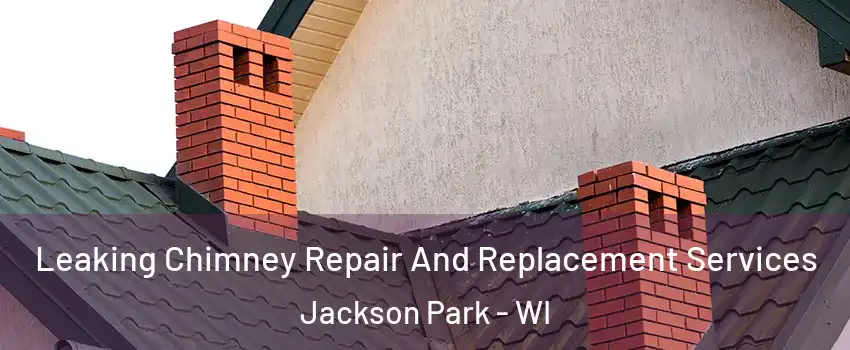 Leaking Chimney Repair And Replacement Services Jackson Park - WI