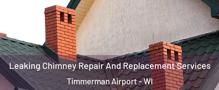 Leaking Chimney Repair And Replacement Services Timmerman Airport - WI