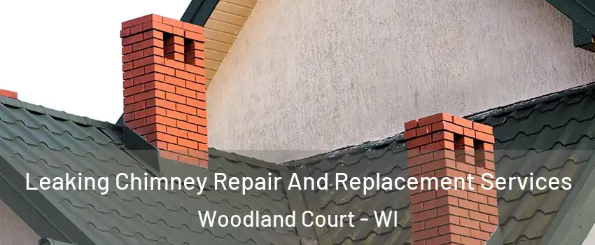 Leaking Chimney Repair And Replacement Services Woodland Court - WI