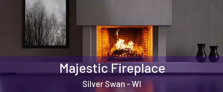 Majestic Fireplace Silver Swan - WI