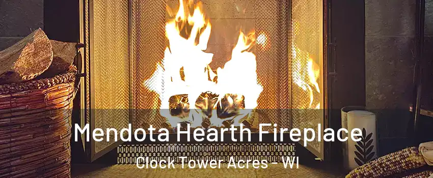 Mendota Hearth Fireplace Clock Tower Acres - WI