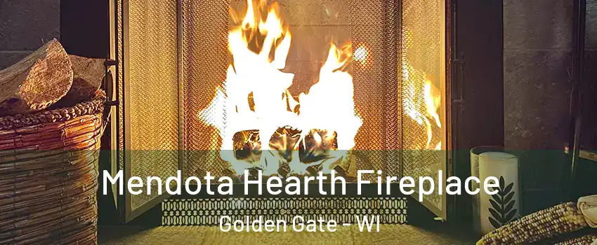 Mendota Hearth Fireplace Golden Gate - WI