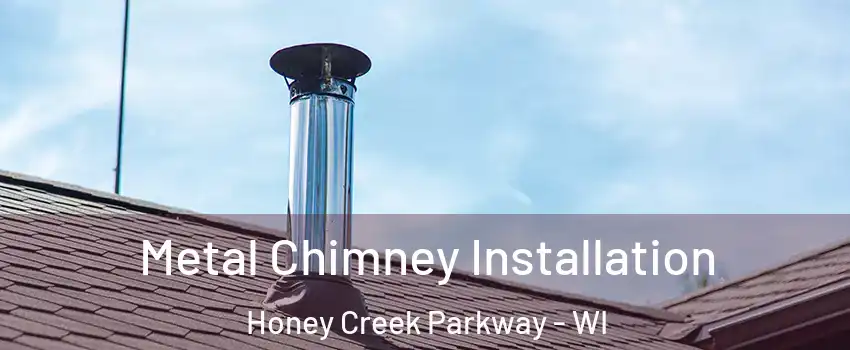 Metal Chimney Installation Honey Creek Parkway - WI