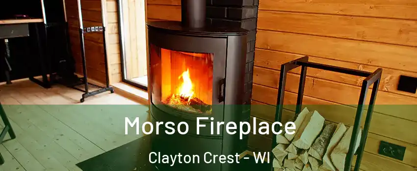 Morso Fireplace Clayton Crest - WI