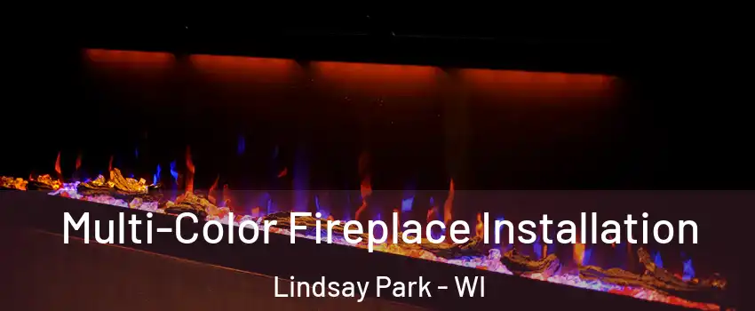 Multi-Color Fireplace Installation Lindsay Park - WI