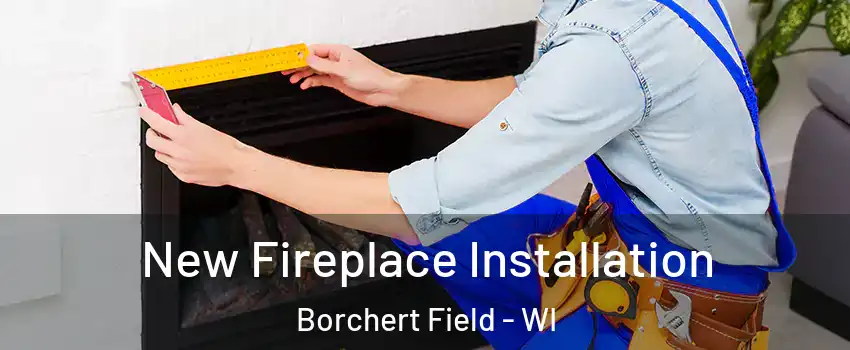 New Fireplace Installation Borchert Field - WI