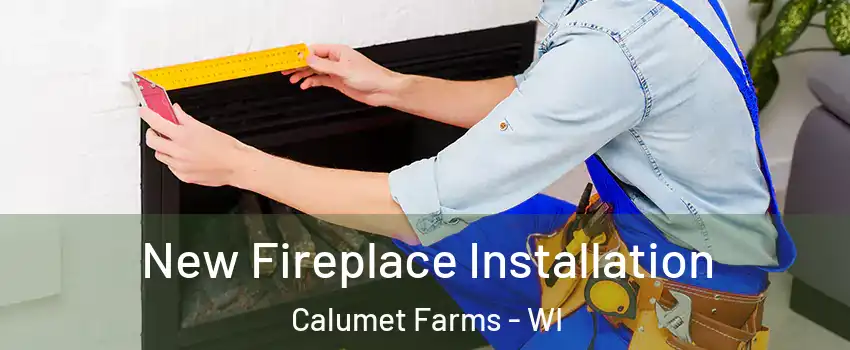 New Fireplace Installation Calumet Farms - WI